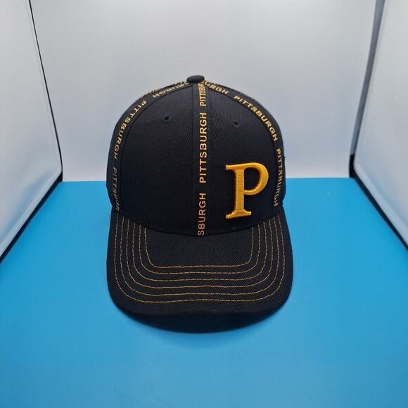 Pittsburgh City Hunters Adjustable Strapback Hat Cap Black Yellow Logo Cotton - Picture 1 of 7